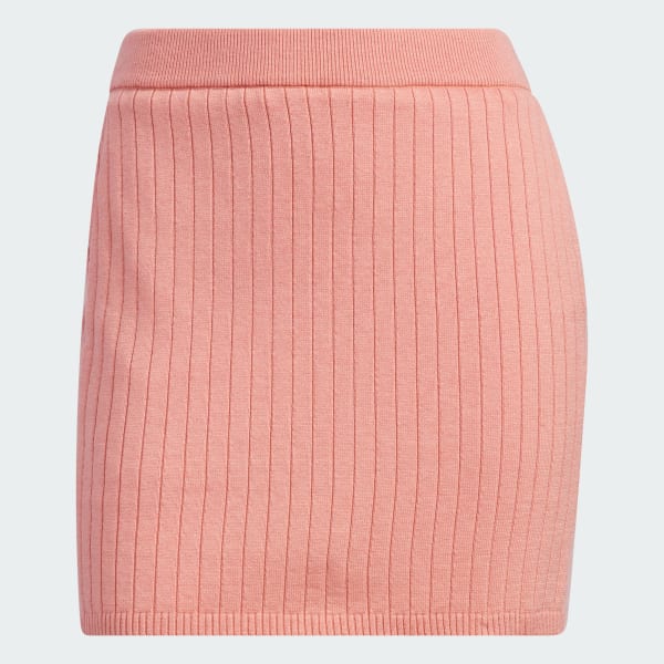 Red 3-Stripes Sweater Skirt