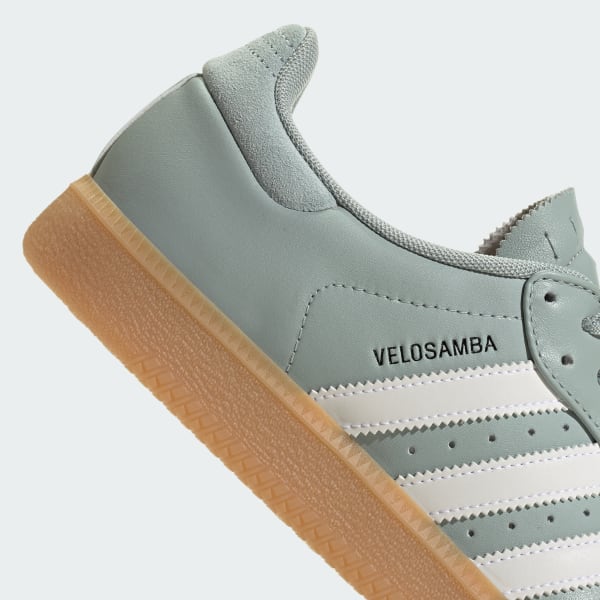 adidas Velosamba Leather Shoes - Green | Free Shipping with