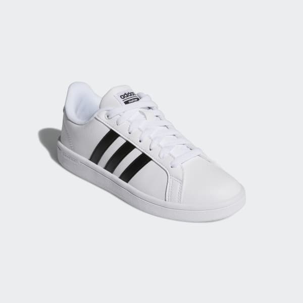 adidas advantage cloudfoam white