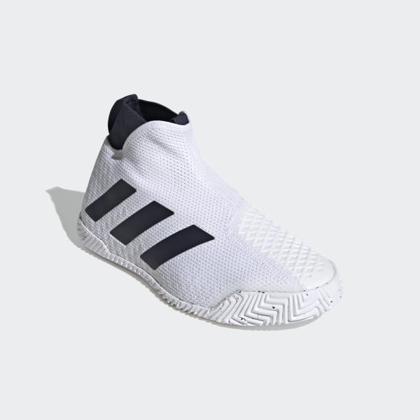 white adidas shoes without laces