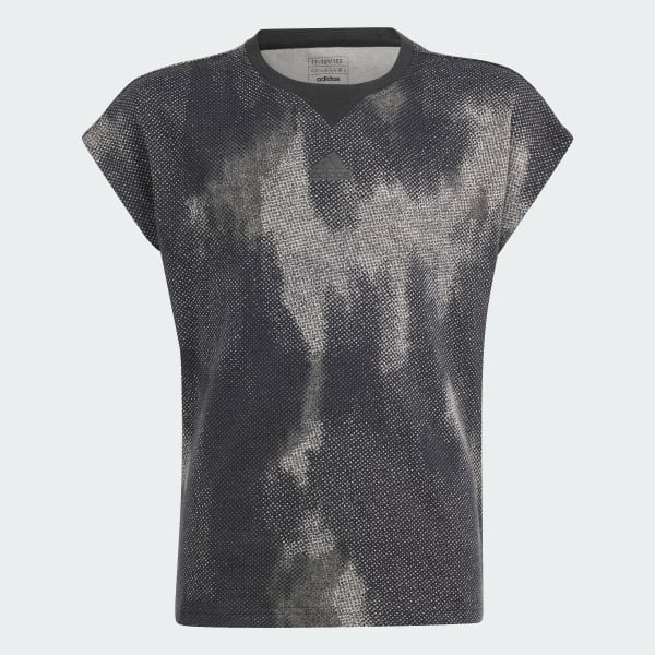Negro Playera Future Icons Algodón Estampada Kids