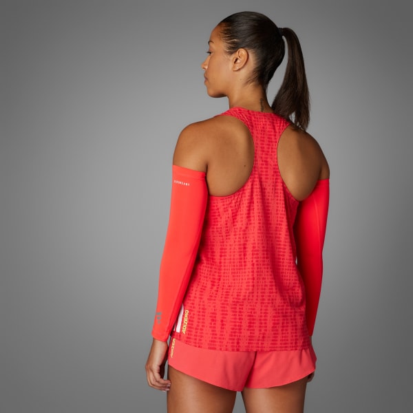 Rojo Musculosa Adizero Running