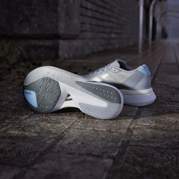 Grey Adizero Boston 13 Shoes
