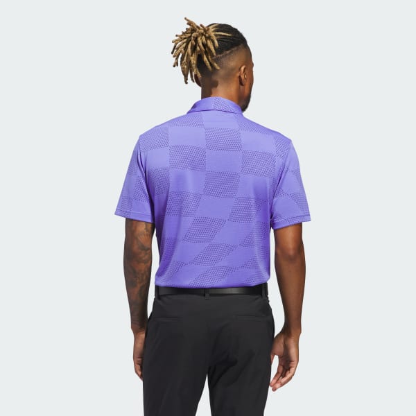 Blue Ultimate365 Textured Polo Shirt