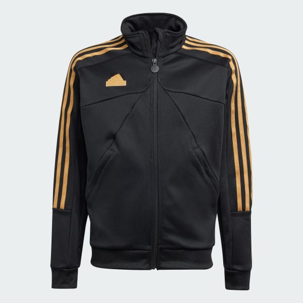 adidas Tiro Cut 3-Stripes Track Jacket - Black | Free