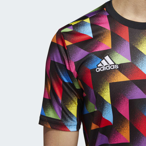 Wielokolorowy MLS LGBTQ+ Pre-Match Jersey AT884