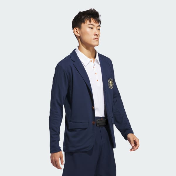 Blue 아디다스 x 말본 버튼 자켓