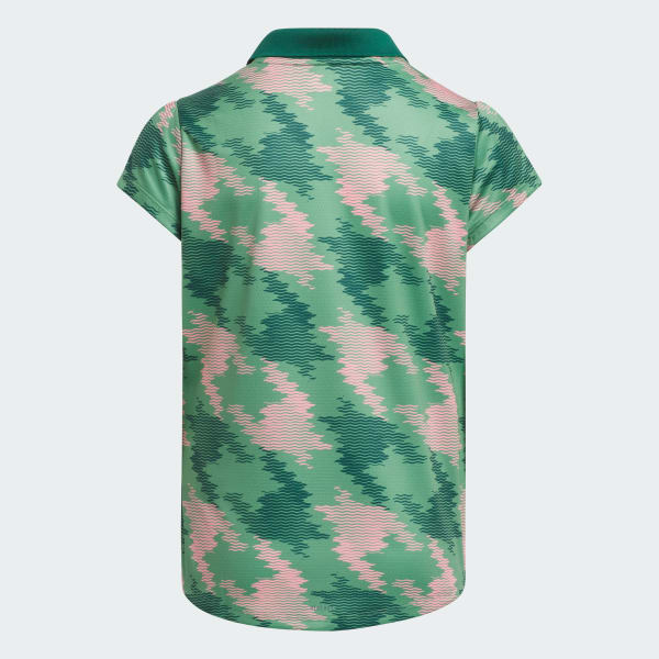 zelená HEAT.RDY Printed Polo Shirt