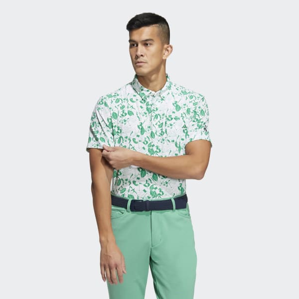 wit Play Green Graphic Poloshirt