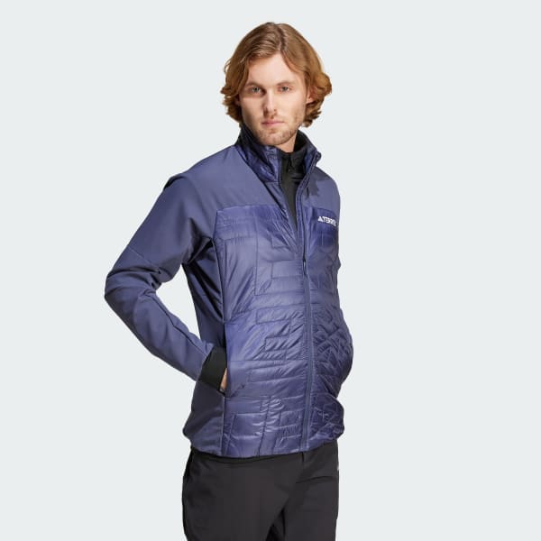 Blue Terrex Xperior Varilite Hybrid PrimaLoft Jacket