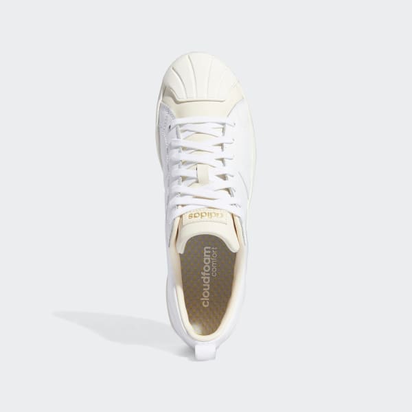 Adidas cloudfoam gold hotsell