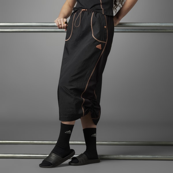 Svart Lift Your Mind Cargo Skirt