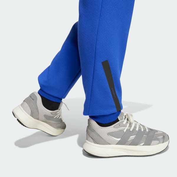 adidas Z.N.E. Tapered-Leg Pants - Blue | Free Shipping with