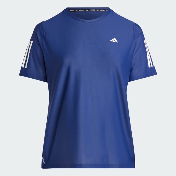 Bleu T-shirt Own the Run (Grandes tailles)