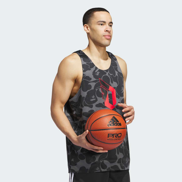 ■新品 adidas BAPE Dame 9 バスケシャツ L タンクトップ■ A BATHING APE - adidas BAPE x Dame 9 REVERSIBLE JERSEYの通販