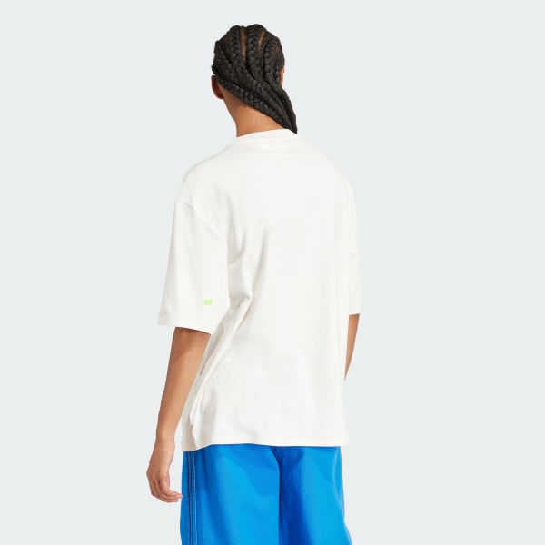 White KSENIASCHNAIDER Deconstructed Box Tee