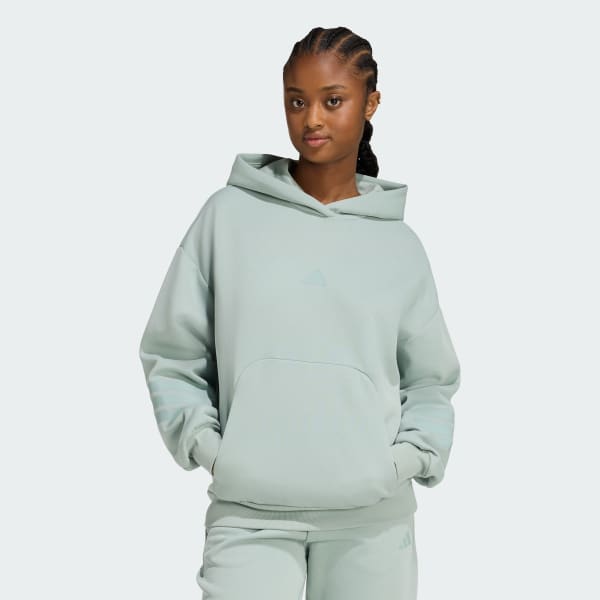 Groen Future Icons 3-Stripes Hoodie