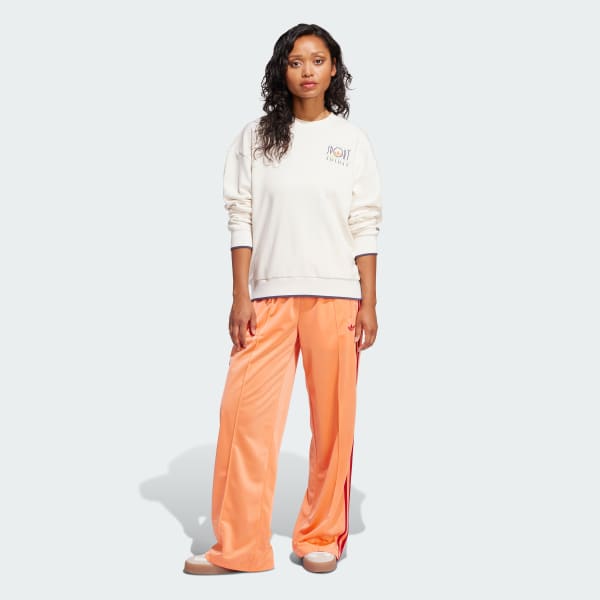 Πορτοκαλί Adicolor Classic Firebird Loose Track Pants