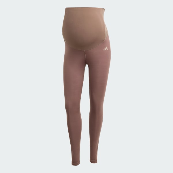 Marron Legging long Optime Essentials (Maternité)