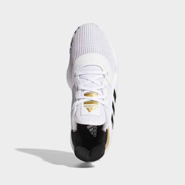 adidas pro bounce white and gold
