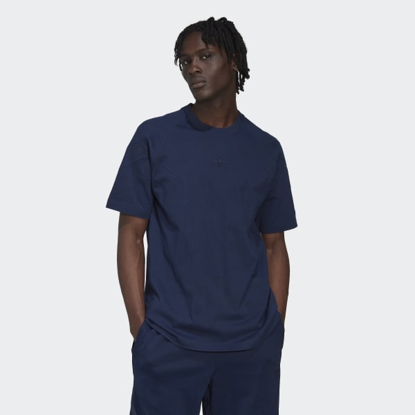 Blauw adidas Rekive T-shirt ZQ757