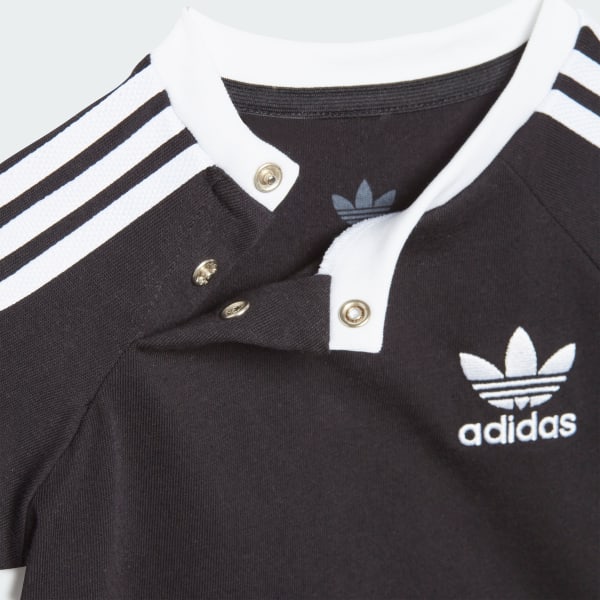 Black Adicolor 3-Stripes Tee Kids
