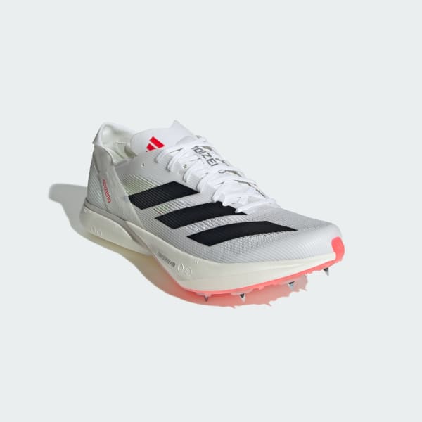 White Adizero Avanti Shoes