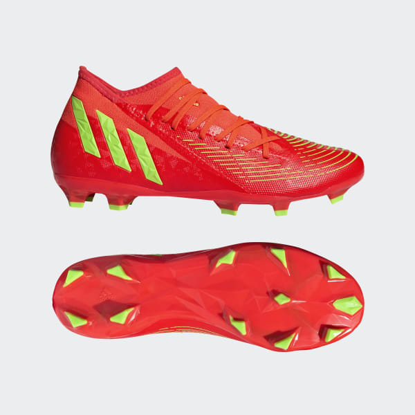 Chimpunes Predator Edge.3 Terreno Firme Rojo adidas adidas Peru