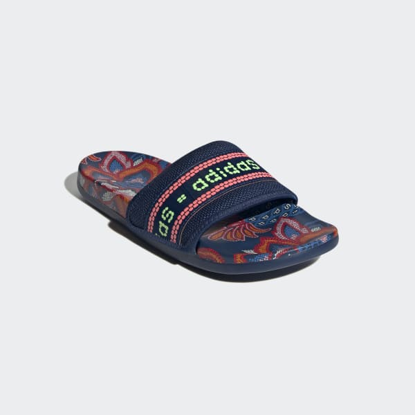 Bleu Claquette Adilette Comfort