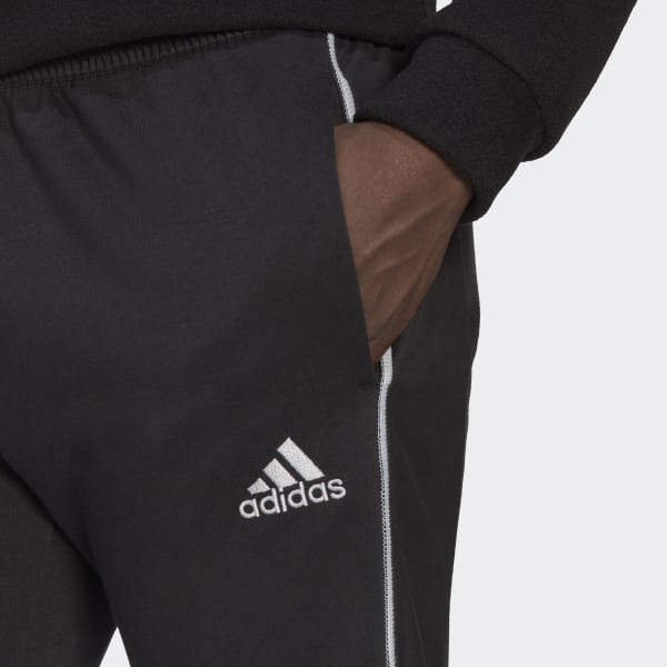 Czerń Essentials Reflect-in-the-Dark Fleece Pants DI380