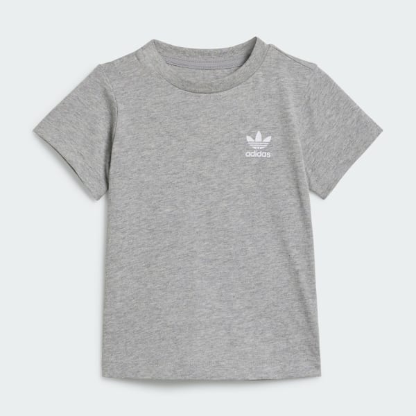 adidas Shorts and Tee Set Grey adidas Malaysia