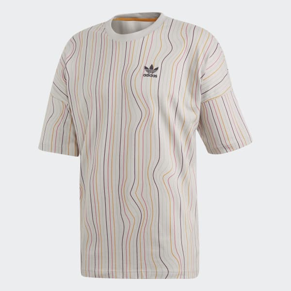 adidas warped stripes tee