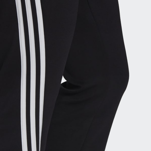 Schwarz adidas Sportswear Future Icons 3-Streifen Flare Hose