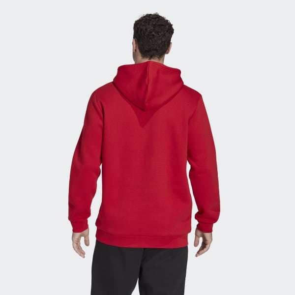 Rosso Felpa con cappuccio Essentials Trefoil FC Bayern München