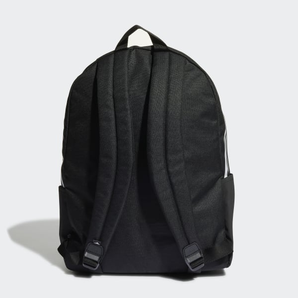 Schwarz Classic 3-Streifen Rucksack