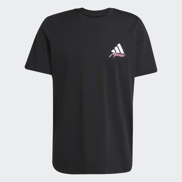adidas x Messi メッシ バックプリント グラフィック Tシャツ adidas(アディダス) メッシTシャツ | 少しマニアックな古着の