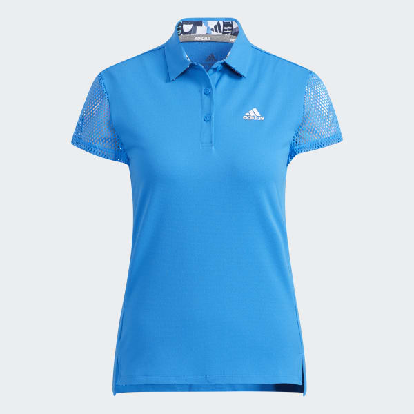 Blue AEROREADY Print Polo Shirt P6719