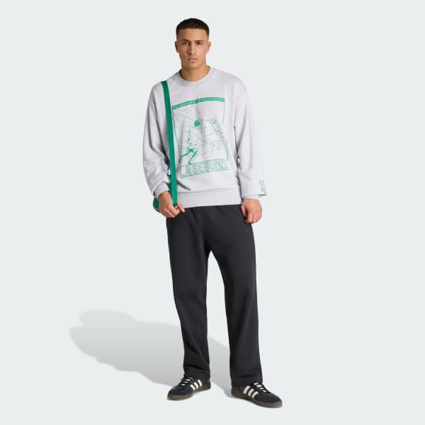 sedá Mikina Real Madrid Heritage Crew