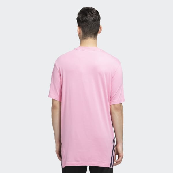 adidas FUTURE ICONS 3 STRIPES TEE Pink adidas India