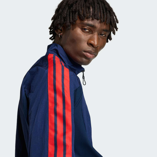 アーセナル adidas ジップアップジャケット ネイビー/レッド adidas