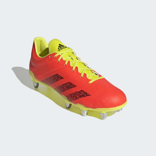 Red Kakari Soft Ground Boots