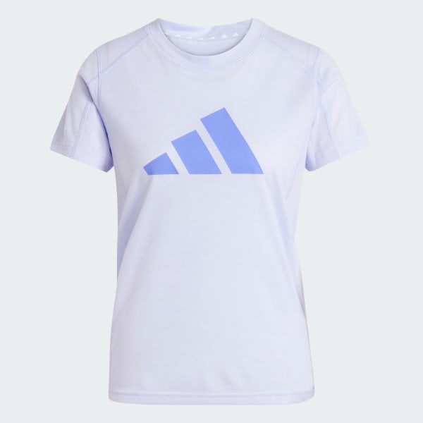 Purpura Polo de Entrenamiento Train Essentials Big Performance Logo