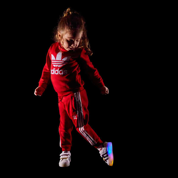 สีขาว รองเท้า Superstar LED Lights Comfort Closure