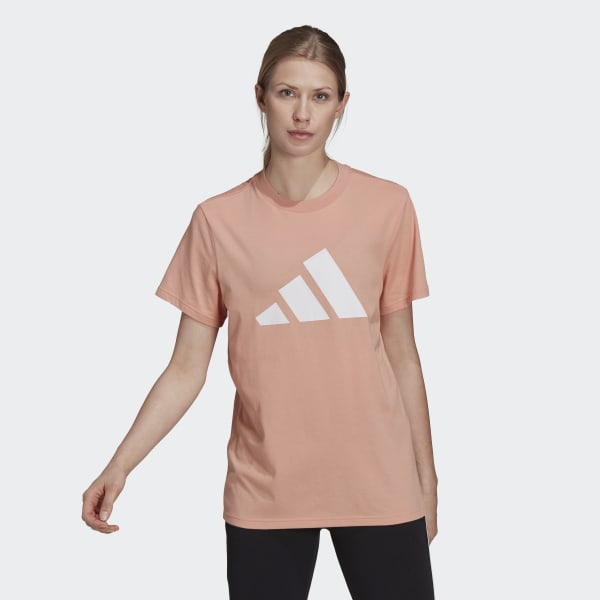 adidas Sportswear Future Icons Logo Graphic T-Shirt - Pink | adidas UK