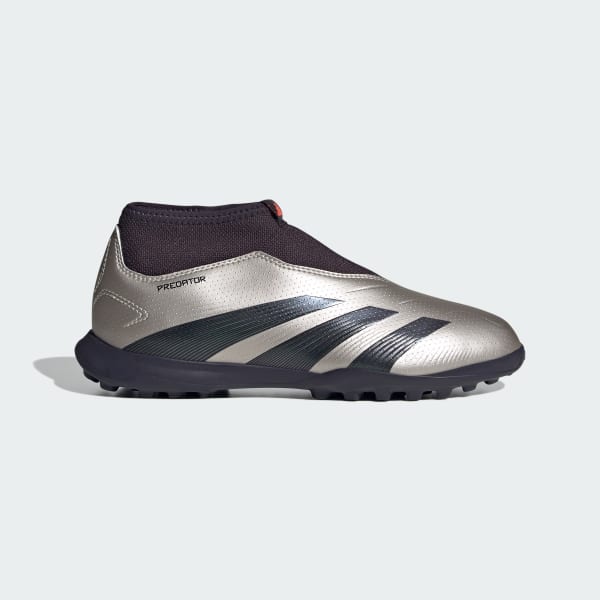 Siva Kopačky Predator League Laceless Turf Kids