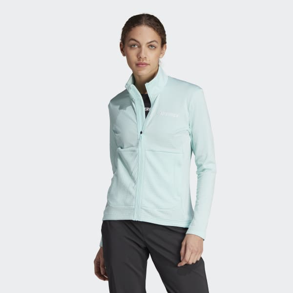 Turquesa Chaqueta Terrex Multi Light Cierre Frontal Felpa
