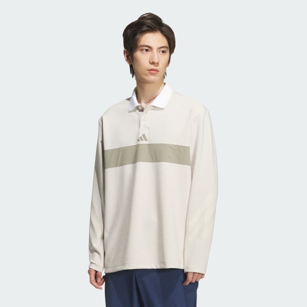 81 GOLF メンズ ゴルフ長袖シャツ ベージュ￼ Munsingwear 公式 マンシングウェア チェックジャカード 長袖
