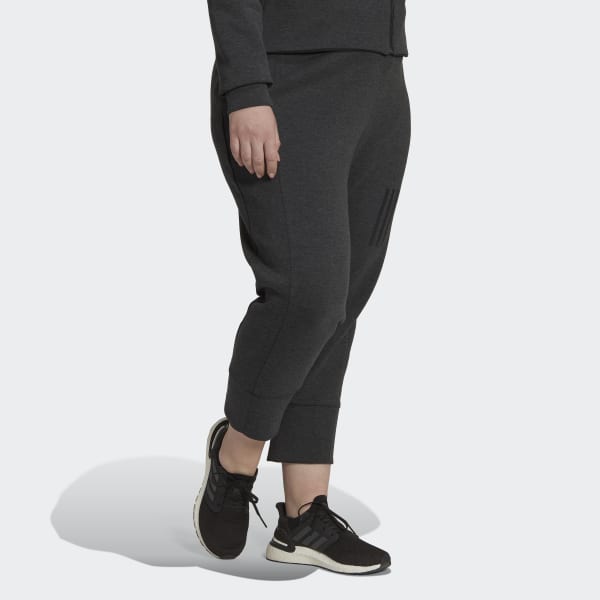 Μαύρο Mission Victory Slim-Fit High-Waist Pants (Plus Size) UB851
