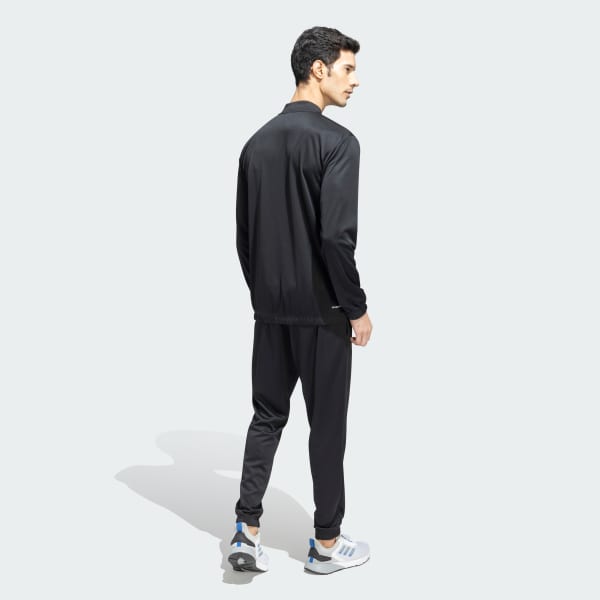 Black Plain AEROREADY Track Suit