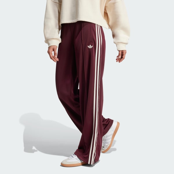 Burgundy Adicolor Classic Firebird Loose Track Pants